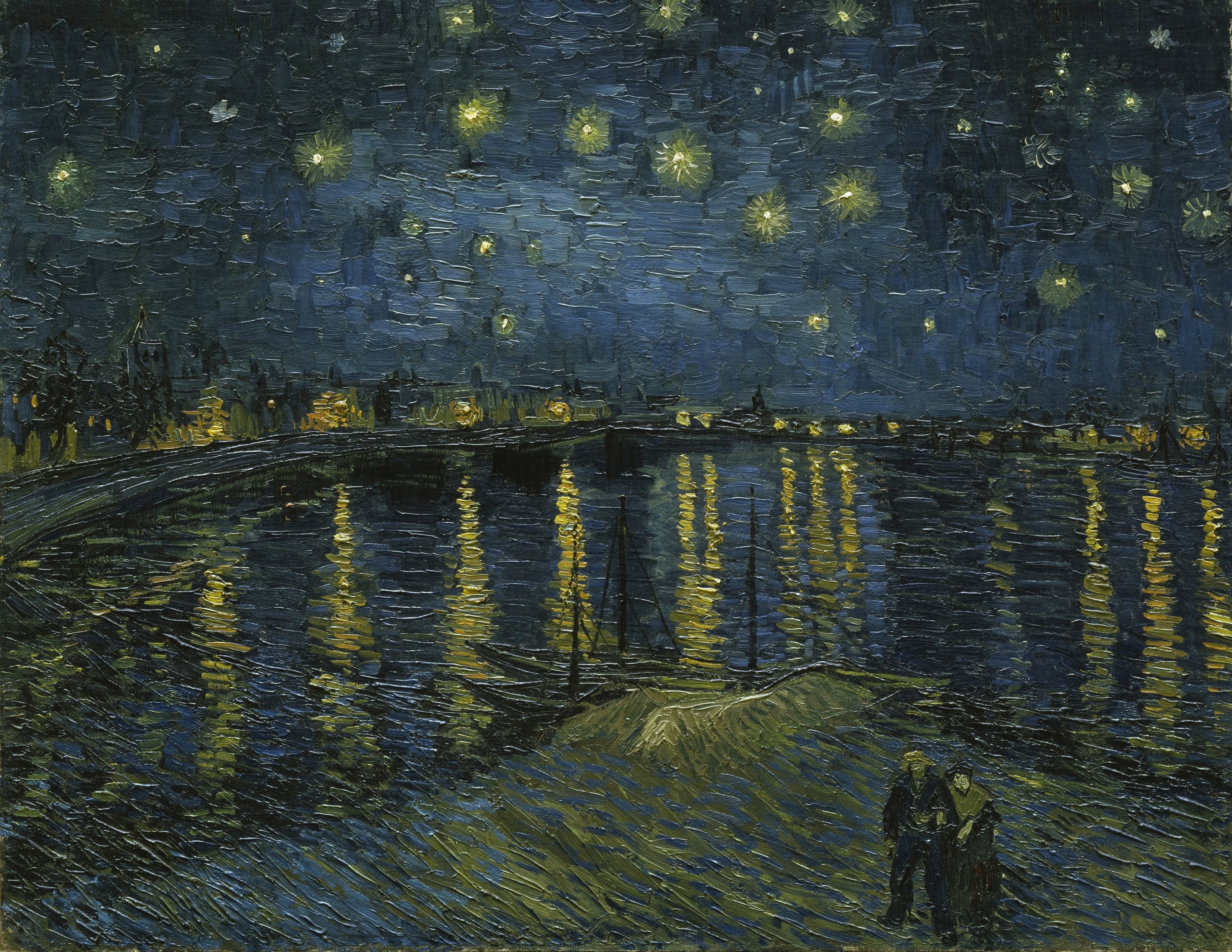 Vincent van Gogh's Starry Night painting